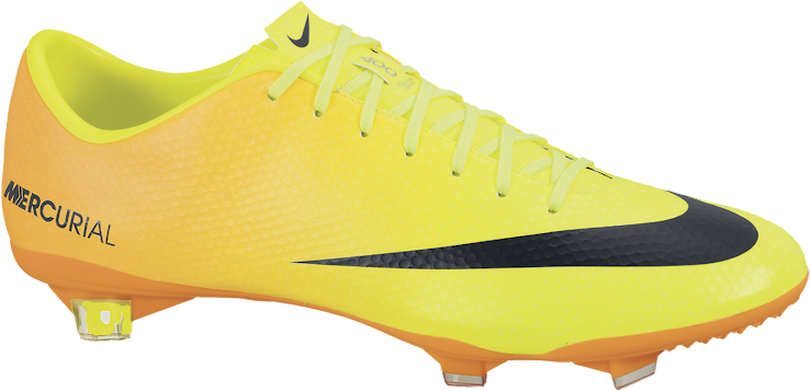Nike mercurial vapor sales 9 orange yellow